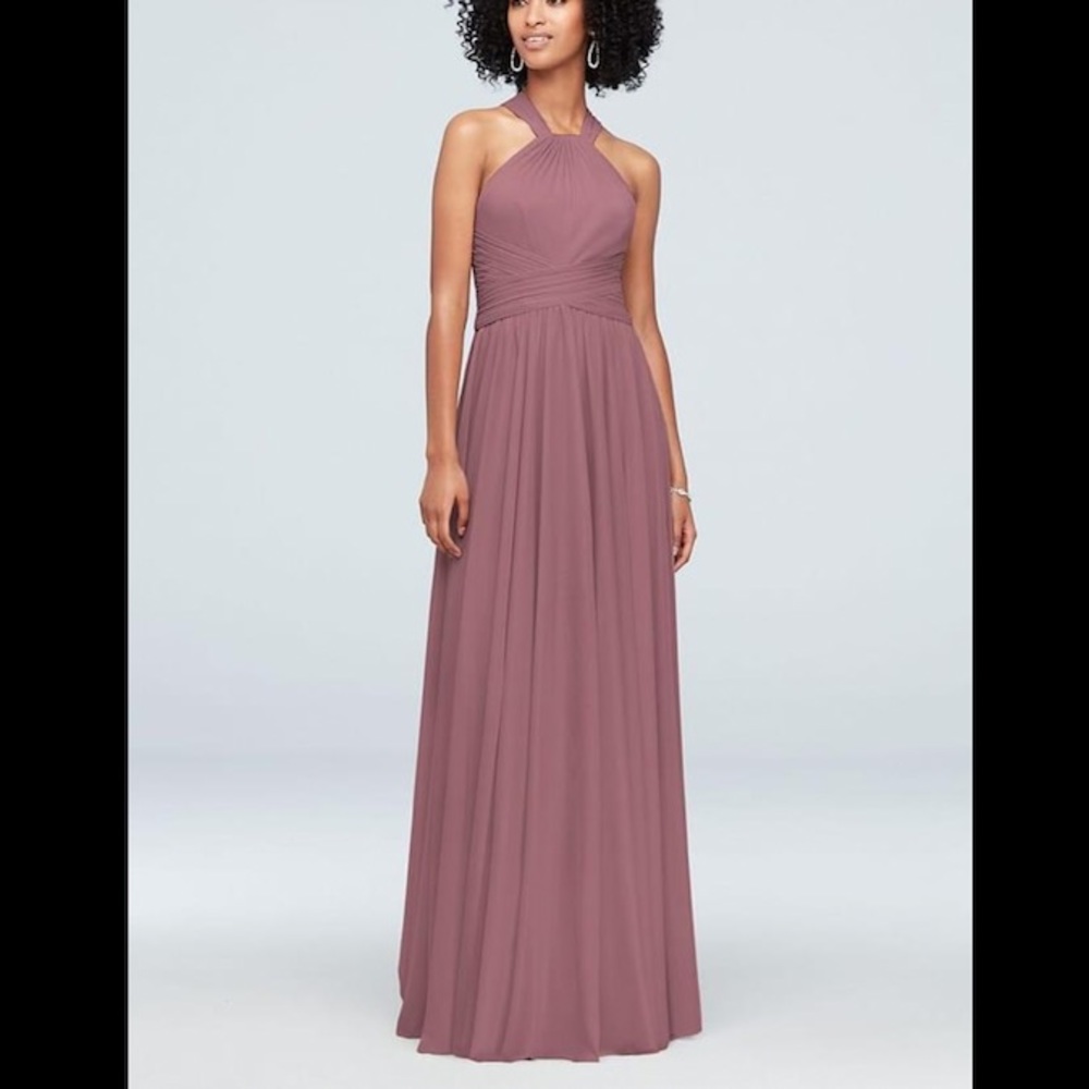 David’s Bridal Bridesmaid Dress in Quartz